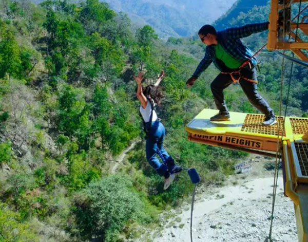 Bungee Jumping in Rishikesh